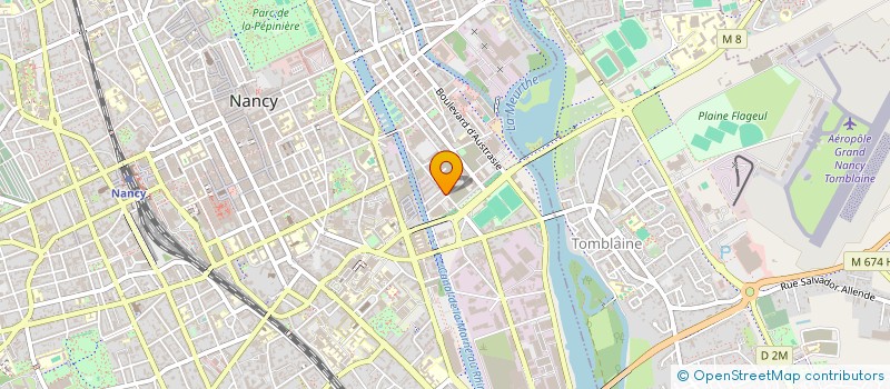 localisation de l'entreprise EURL NONA  NANCY
