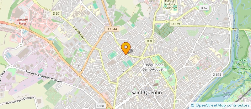 localisation de l'entreprise EURL NORD BOIS à SAINT-QUENTIN