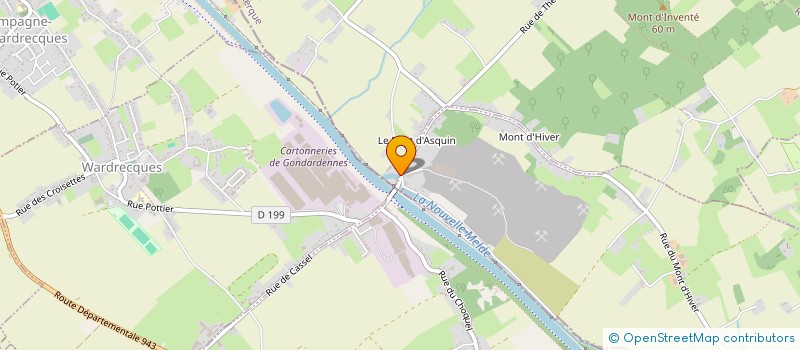 localisation de l'entreprise EURL NORD-STERES à RENESCURE