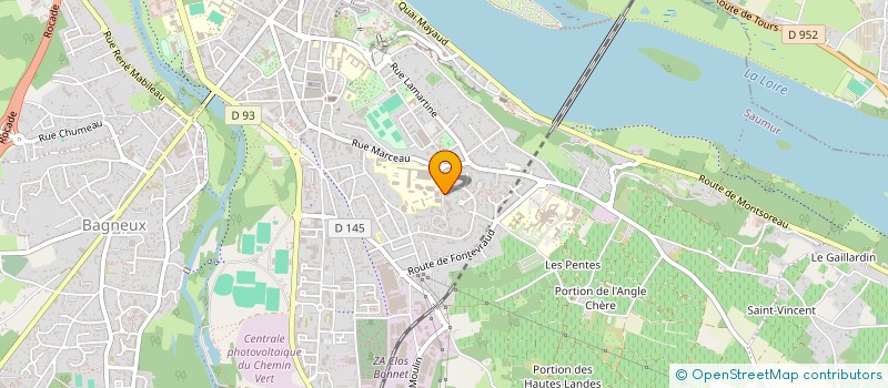 localisation de l'entreprise EURL NORDY  SAUMUR