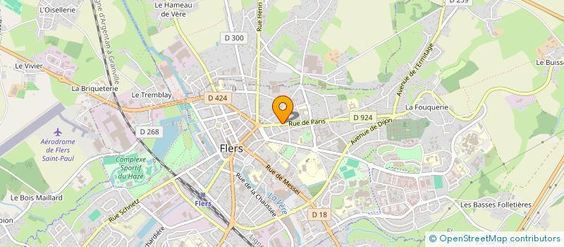 localisation de l'entreprise EURL NORMADIS à FLERS