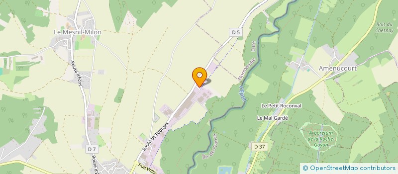 localisation de l'entreprise EURL NORMAND TOIT  GASNY