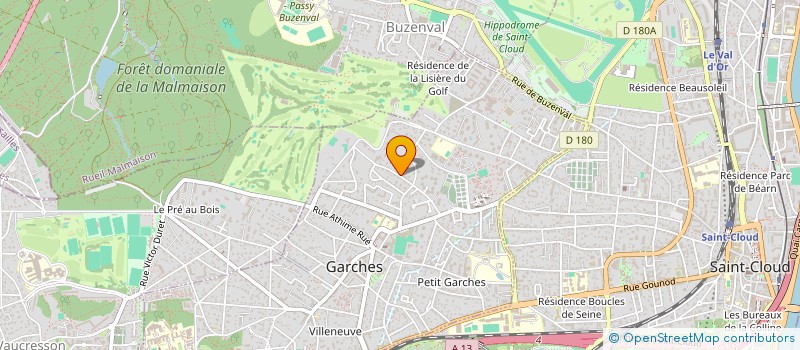 localisation de l'entreprise EURL NOTOS à GARCHES