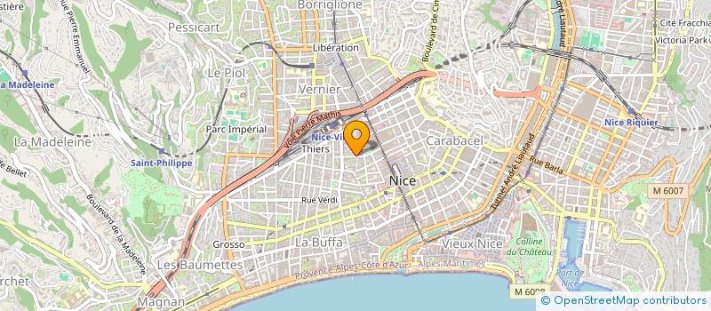 localisation de l'entreprise EURL NOTRE DAME à NICE