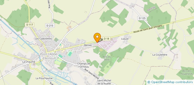 localisation de l'entreprise EURL NOUMEA  PONT-L'ABBE-D'ARNOULT