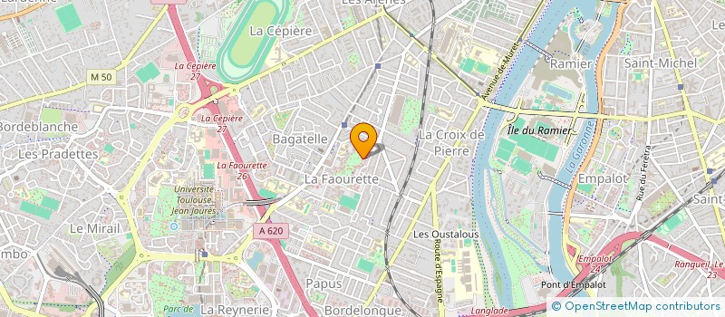 localisation de l'entreprise EURL NOUR SECURITE GARDIENNAGE à TOULOUSE