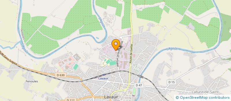 localisation de l'entreprise EURL NOUYERS  LAVAUR