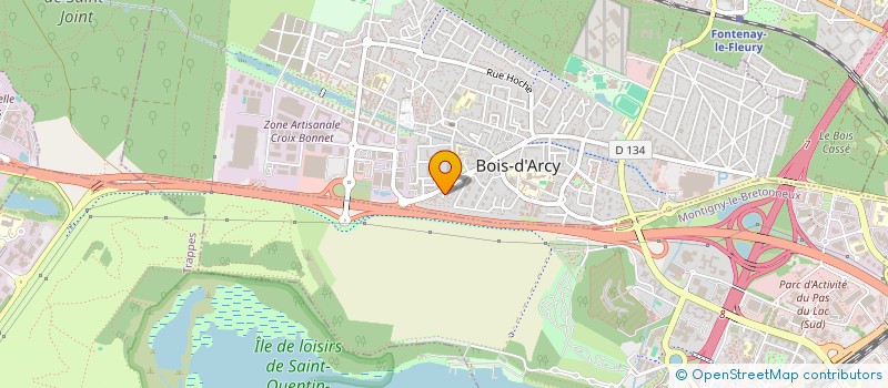 localisation de l'entreprise EURL NOVA à BOIS-D'ARCY