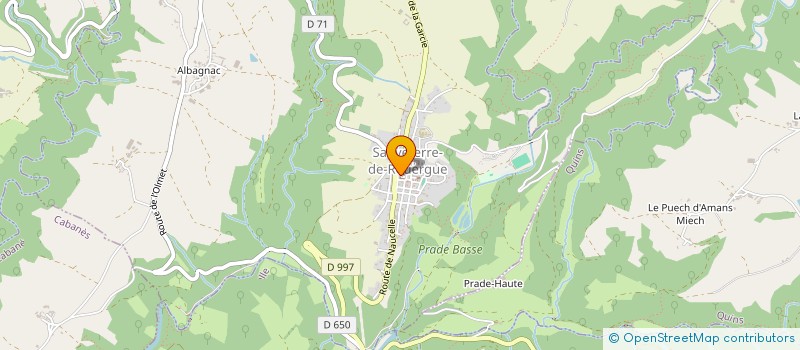 localisation de l'entreprise EURL NOVA CELLA à NAUCELLE