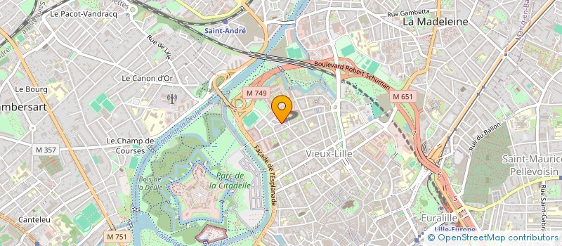 localisation de l'entreprise EURL NOVATHERM à LILLE