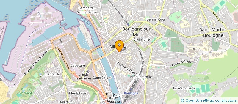 localisation de l'entreprise EURL NRER à BOULOGNE-SUR-MER