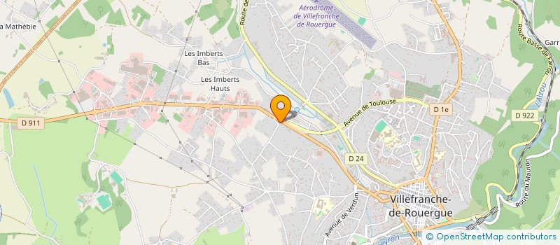 localisation de l'entreprise EURL NUANCES CANDY à VILLEFRANCHE-DE-ROUERGUE