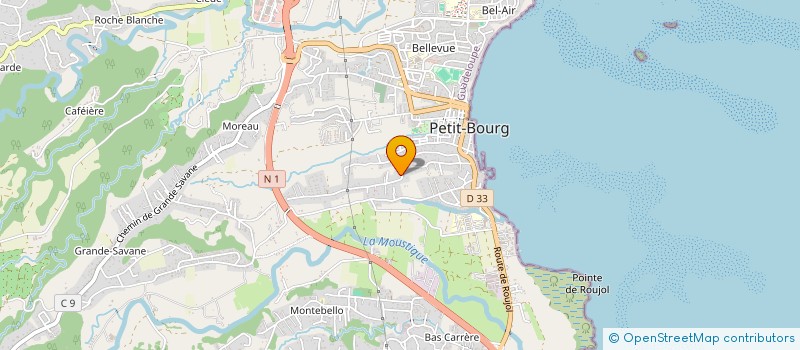 localisation de l'entreprise EURL NUDOL à PETIT-BOURG