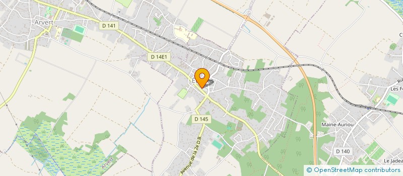 localisation de l'entreprise EURL O.F  ETAULES