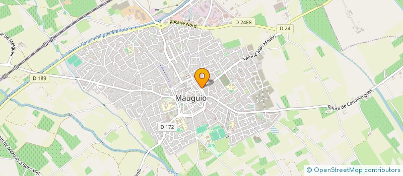 localisation de l'entreprise EURL O M FACADES  MAUGUIO