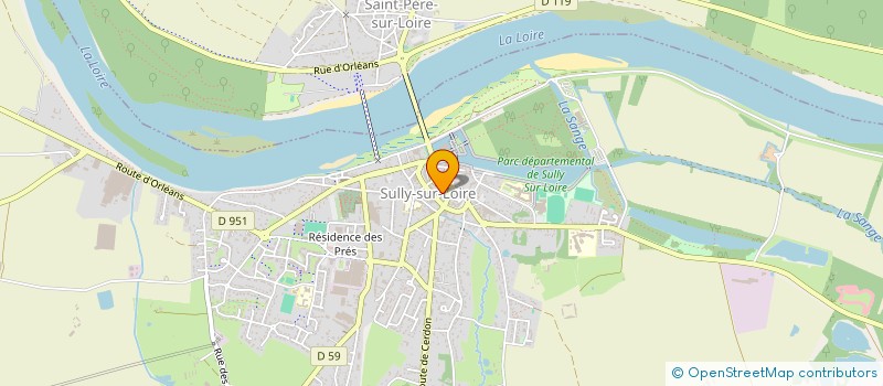 localisation de l'entreprise EURL O'PC PHONE à SULLY-SUR-LOIRE