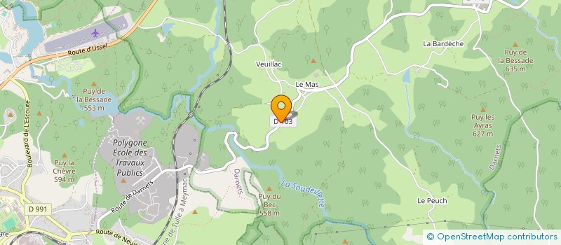 localisation de l'entreprise EURL OB LOISIRS  DARNETS