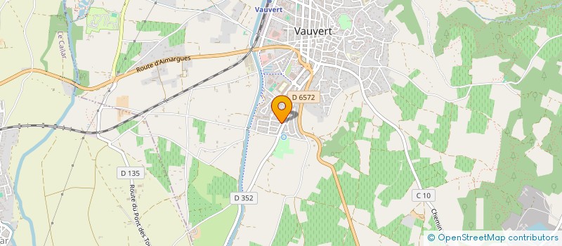 localisation de l'entreprise EURL OCCITANIE FACADES MEDITERRANEE  SAINT-GILLES