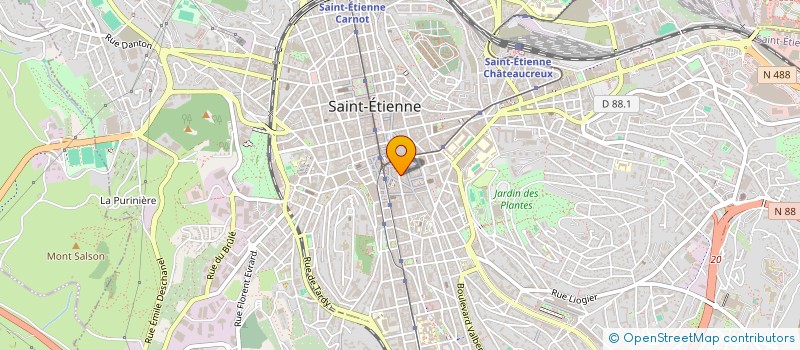 localisation de l'entreprise EURL OCLYNE  SAINT-ETIENNE