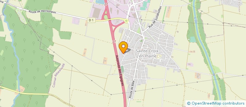 localisation de l'entreprise EURL OD CONSULTING  SAINTE-CROIX-EN-PLAINE