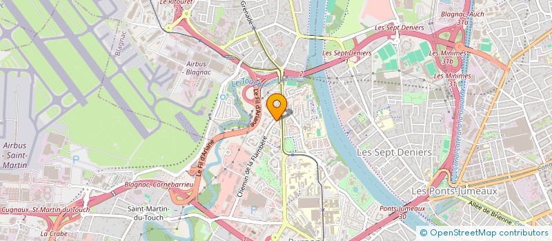 localisation de l'entreprise EURL OD FRANCE SERVICES SOLUTIONS DE NETTOYAGE à TOULOUSE