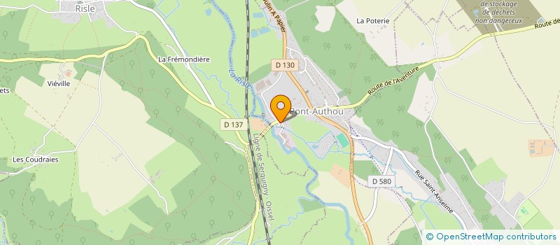 localisation de l'entreprise EURL ODIS à PONT-AUTHOU