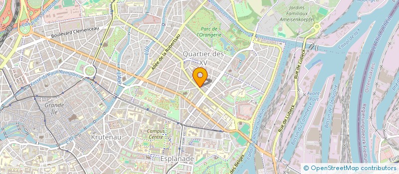 localisation de l'entreprise EURL OHLMANN CONSULTANT à STRASBOURG