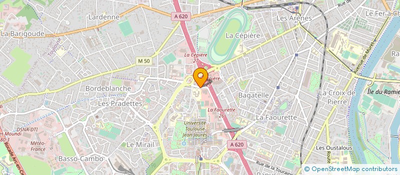 localisation de l'entreprise EURL OLFA à TOULOUSE