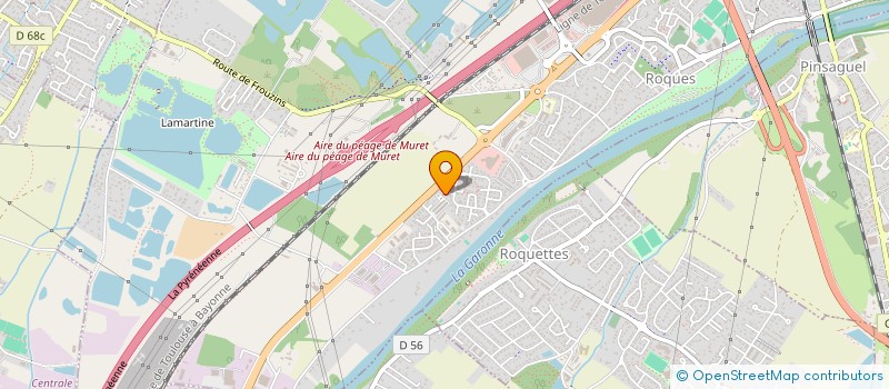 localisation de l'entreprise EURL OLGA  ROQUES