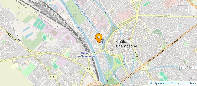 localisation de l'entreprise EURL OLIVIER CAMPION CONSEIL  CHALONS-EN-CHAMPAGNE