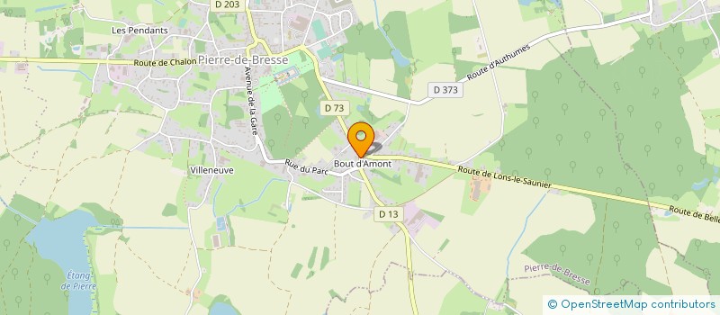 localisation de l'entreprise EURL OLIVIER DUCROT  BELLEVESVRE