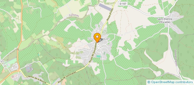 localisation de l'entreprise EURL OLIVIER PICHON  SOUVIGNARGUES