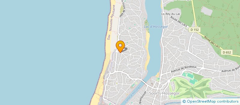 localisation de l'entreprise EURL OLIVIER SUR LA COLLINE  SOORTS-HOSSEGOR