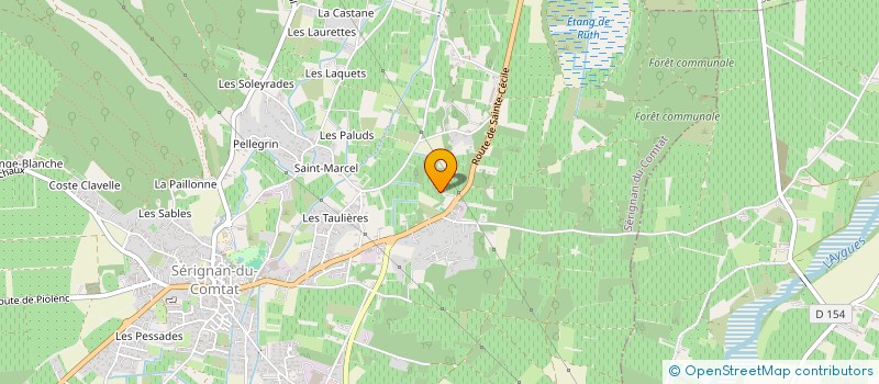 localisation de l'entreprise EURL OLIVIER T.P  SERIGNAN-DU-COMTAT