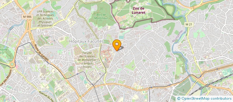 localisation de l'entreprise EURL OLOMI à MONTPELLIER