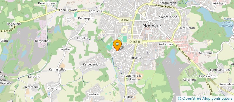 localisation de l'entreprise EURL OLYMPIA EXPRESS à PLOEMEUR
