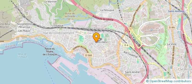 localisation de l'entreprise EURL OMS AUTO LAVAGE à MARSEILLE