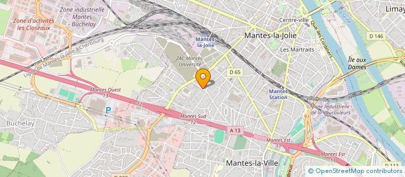 localisation de l'entreprise EURL ONIS à MANTES-LA-VILLE