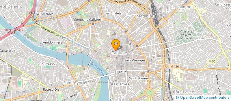 localisation de l'entreprise EURL OPHELIE CARPY à TOULOUSE