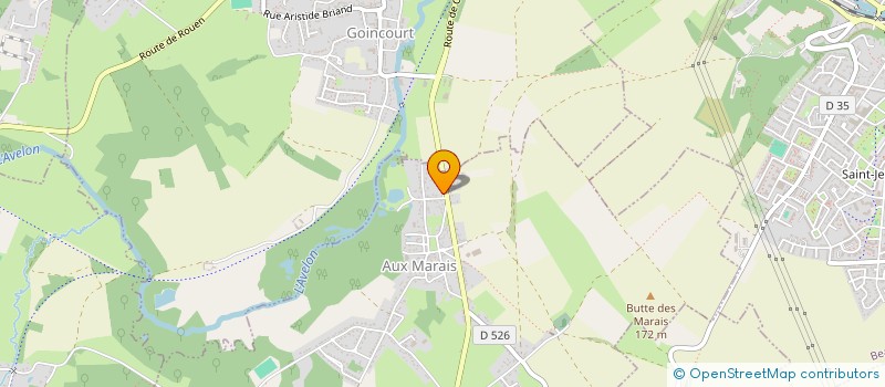 localisation de l'entreprise EURL ORCHIDEE  AUX MARAIS