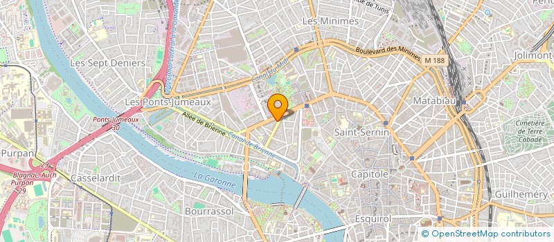 localisation de l'entreprise EURL ORSOLA  TOULOUSE