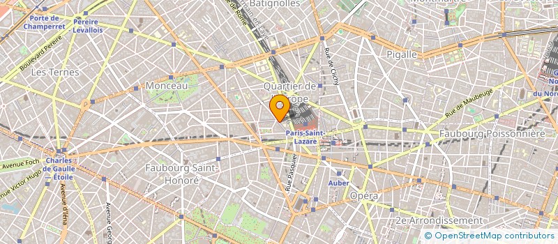 localisation de l'entreprise EURL ORYX  PARIS