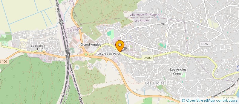 localisation de l'entreprise EURL OUSTAOU DOU TERRAIE  LES ANGLES