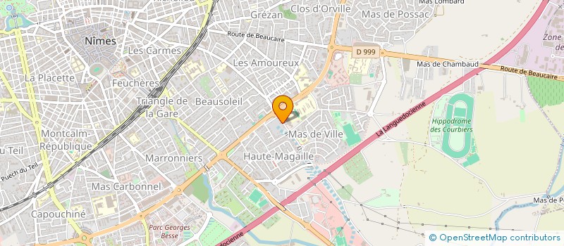 localisation de l'entreprise EURL OVANESSIAN PNEUS  NIMES