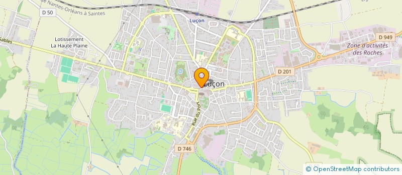 localisation de l'entreprise EURL OYA à LUCON