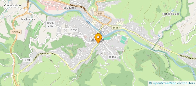 localisation de l'entreprise EURL OZBAT à ESPALION