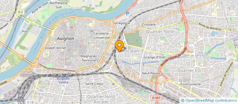 localisation de l'entreprise EURL OZDER BATIMENT  AVIGNON