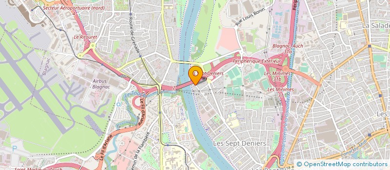 localisation de l'entreprise EURL OZZEO à TOULOUSE