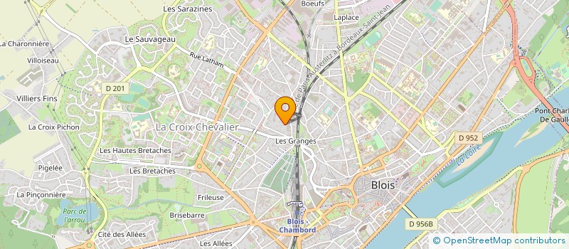 localisation de l'entreprise EURL P A E (PAILLARD AUTOMATISME ELECTRICITE)  BLOIS