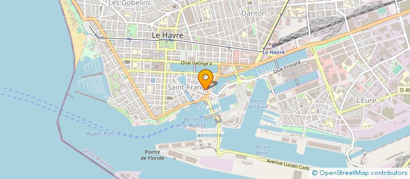 localisation de l'entreprise EURL P.L.H. LOCATION à LE HAVRE